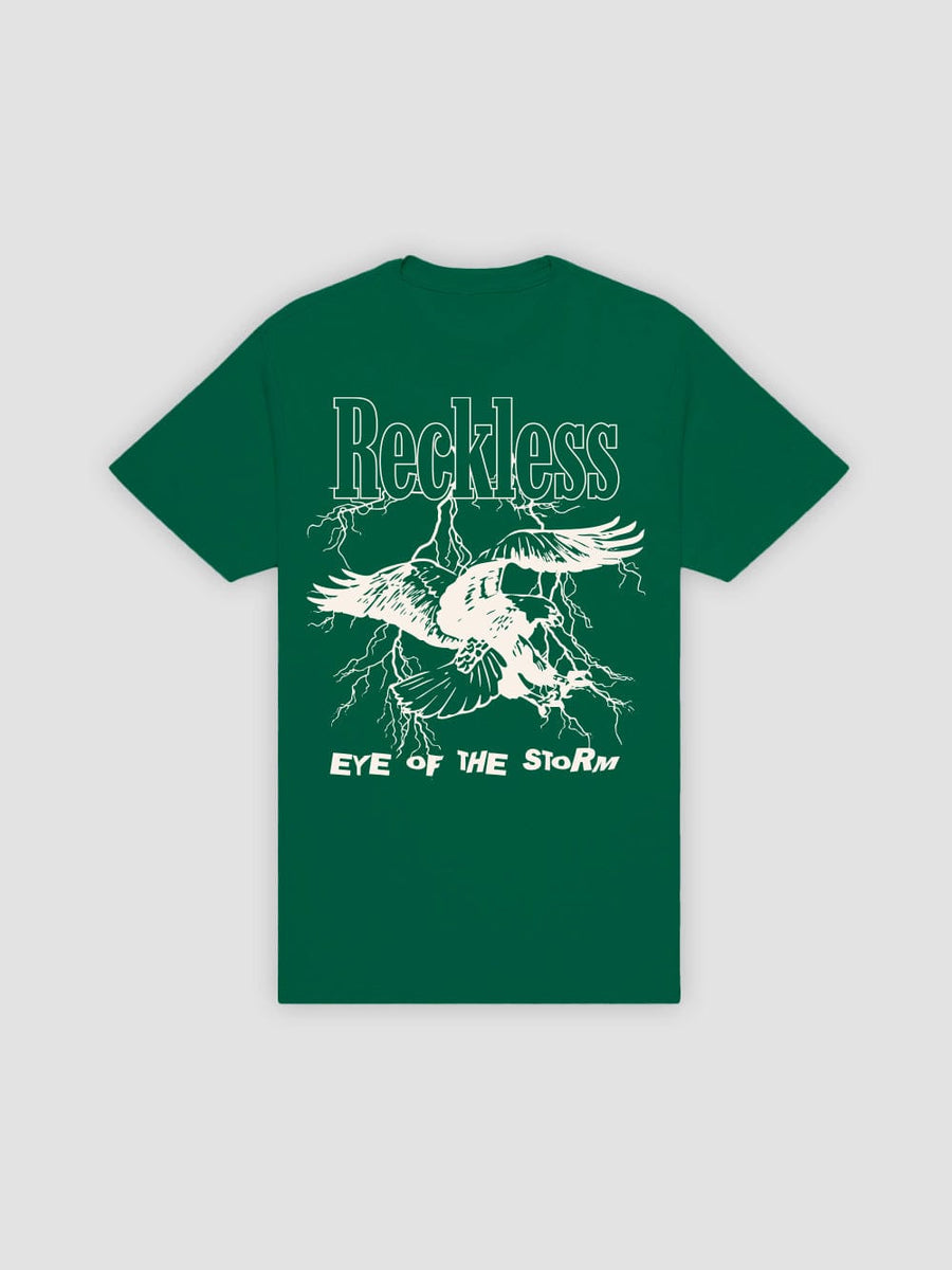 Eye Of The Storm Tee - Forest Green