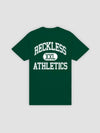 Young and Reckless Mens - Tops - Graphic Tee Recreation Tee - Forrest Green