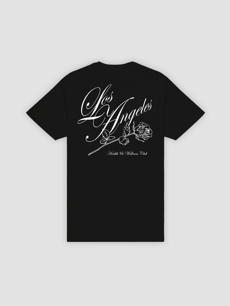 Young and Reckless Mens - Tops - Graphic Tee Roses Tee - Black
