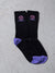 Union Socks - Black/Pink/Purple