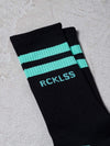 Young and Reckless Mens - Accessories - Socks Dual Socks - Black/Ice OS / BLACK/ICE