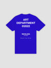 Young and Reckless Mens - Tops - Graphic Tees Art Department Tee - Royal Blue