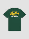 Young and Reckless Mens - Tops - Graphic Tees District Tee - Forest Green