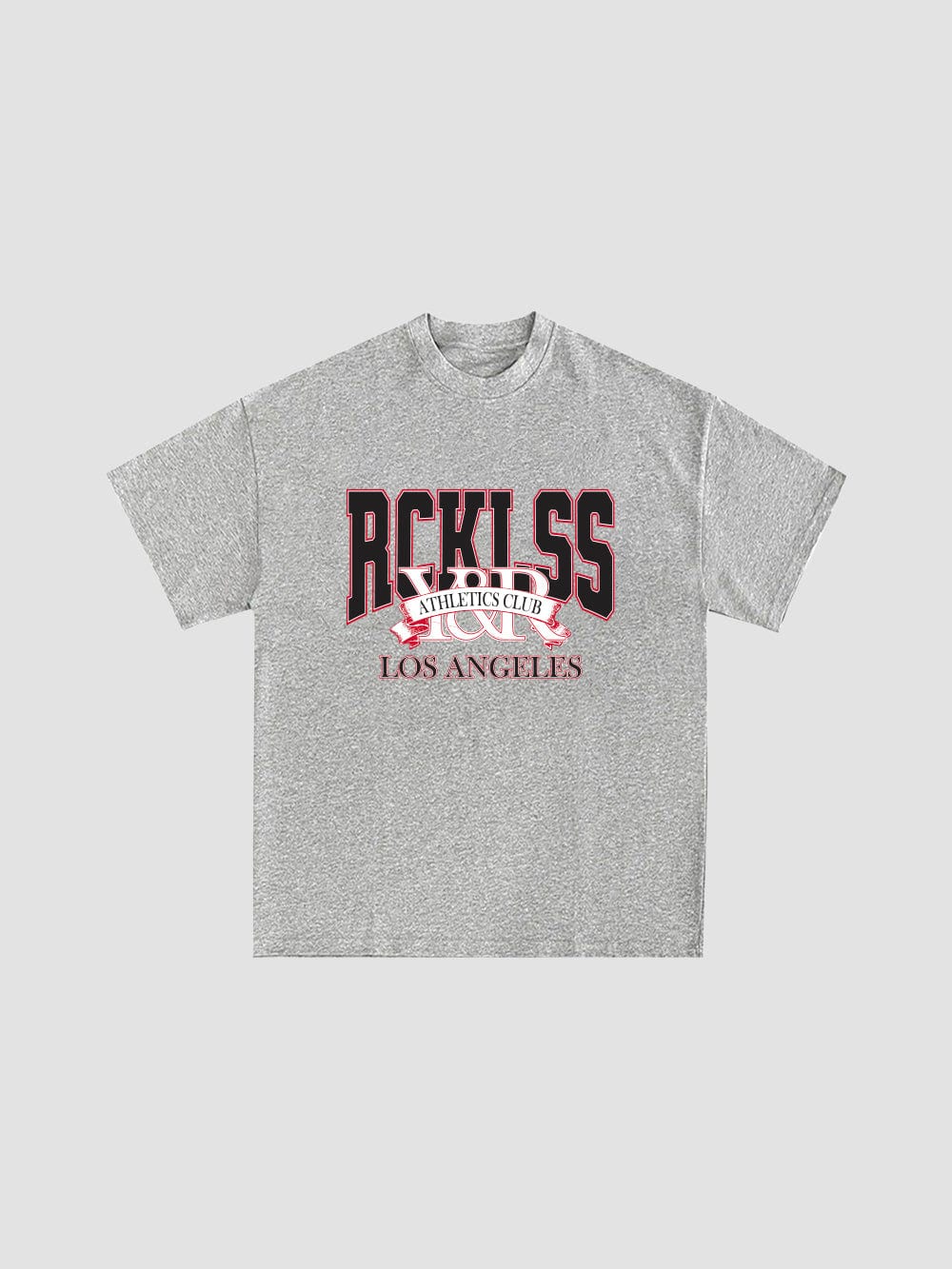 Young & Reckless Banner Tee - Sport Grey