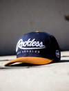 Young & Reckless Mens - Accessories - Hats Big R Script Hat - Navy OS / NAVY