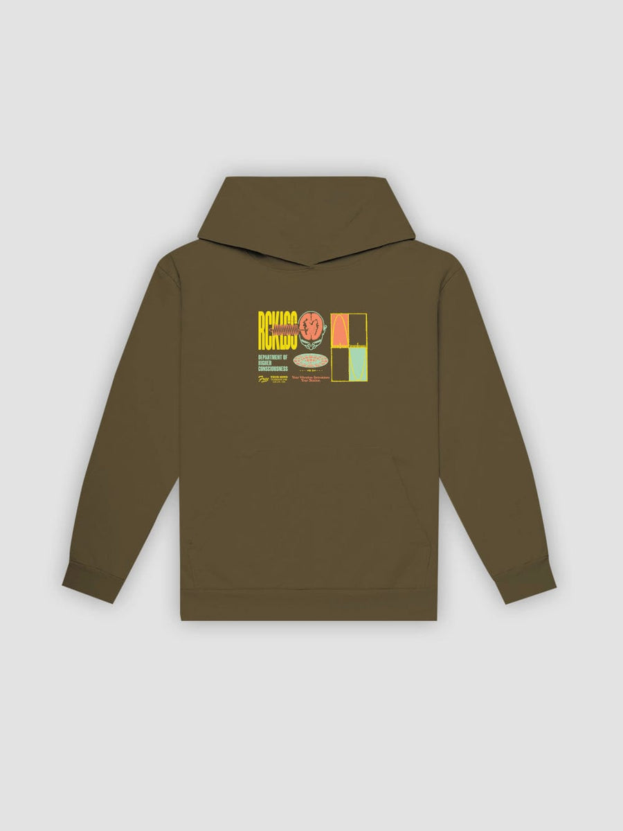 Vibrations Hoodie - Military Green