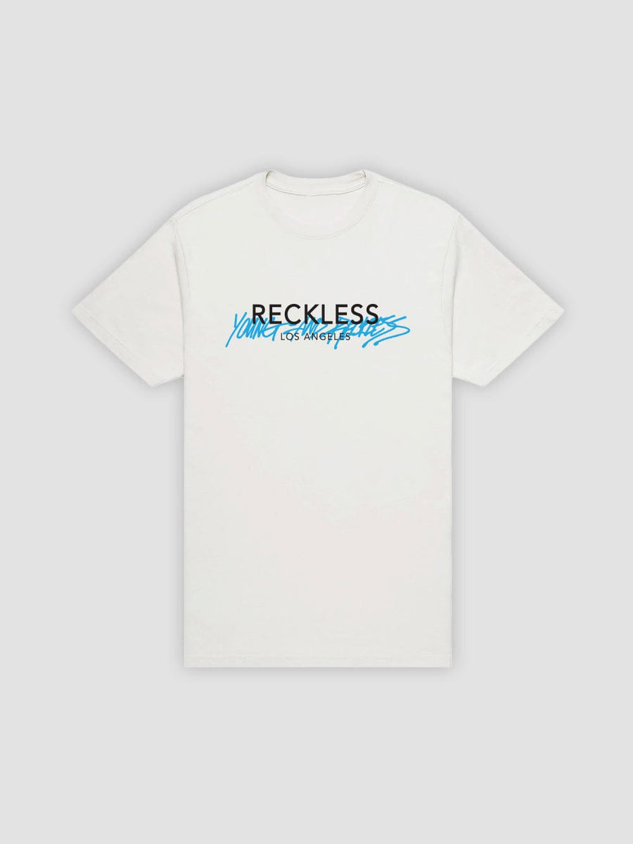 Young & Reckless Handstyle Tee - White