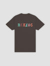 Young & Reckless Mens - Tops - Graphic Tee Ransom Tee - Dark Chocolate