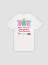 Young & Reckless Mens - Tops - Graphic Tee Vibrations Tee - White