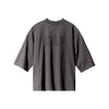 Phantom Marketplace Shirts Yeezy Gap Engineered by Balenciaga Dove 3/4 Sleeve Tee - Dark Grey