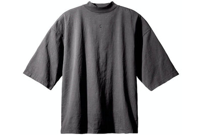 Phantom Marketplace Shirts Yeezy Gap Engineered by Balenciaga Logo 3/4 Sleeve Tee - Dark Grey