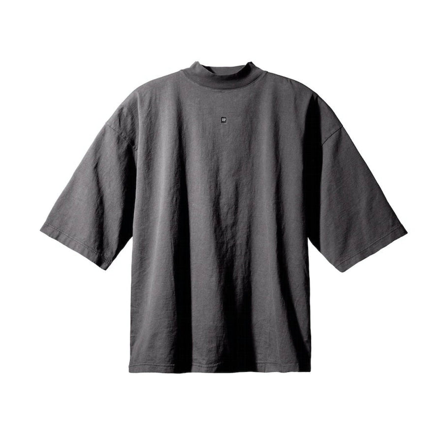 Phantom Marketplace Shirts Yeezy Gap Engineered by Balenciaga Logo 3/4 Sleeve Tee - Dark Grey