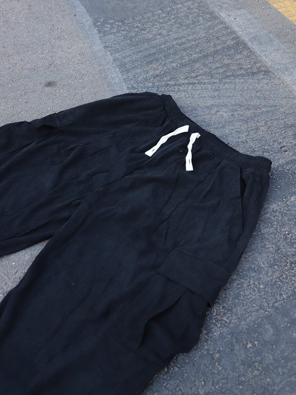 Young and Reckless Mens - Bottoms - Cargos Ridge Corduroy Pant - Black