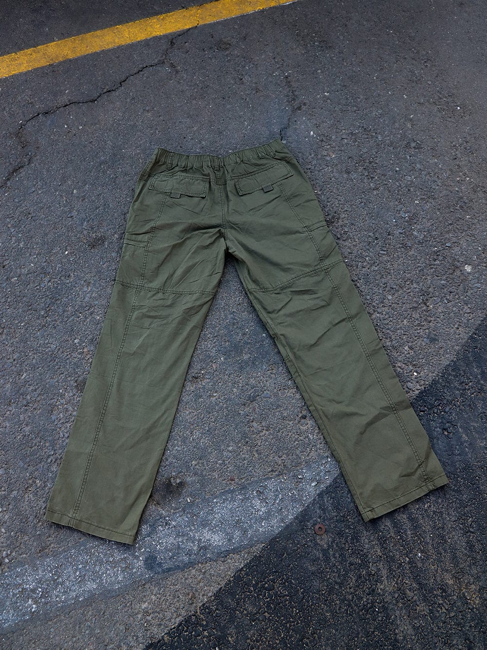Young and Reckless Mens - Bottoms - Cargos Vandal Cargo Pant - Olive