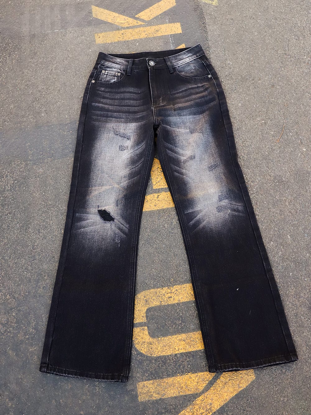 Young and Reckless Mens - Denim Carter Denim - Black