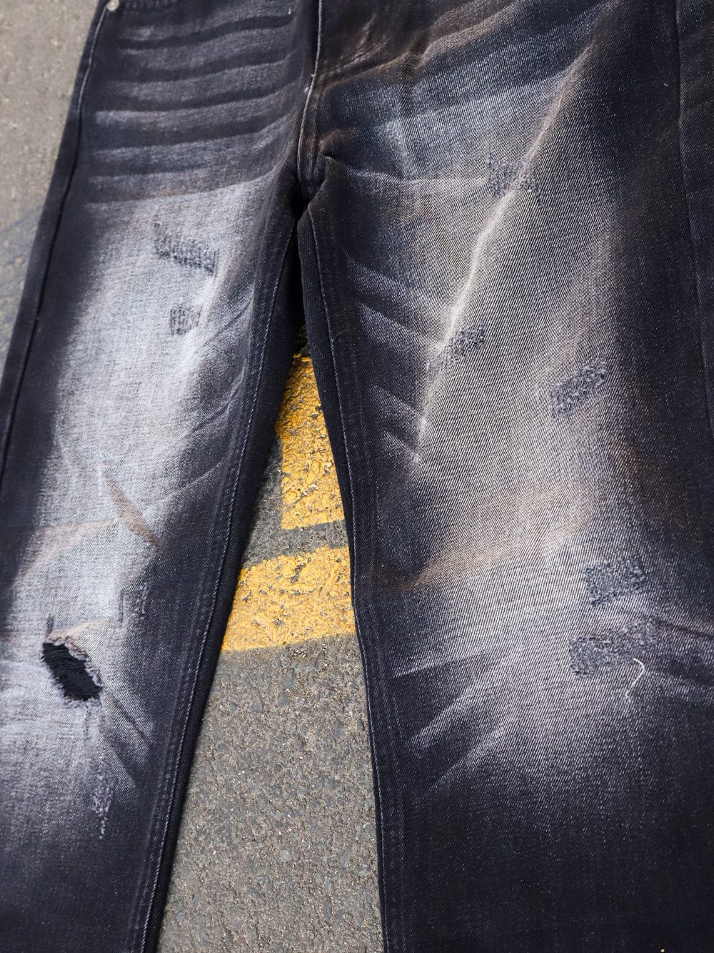 Young and Reckless Mens - Denim Carter Denim - Black