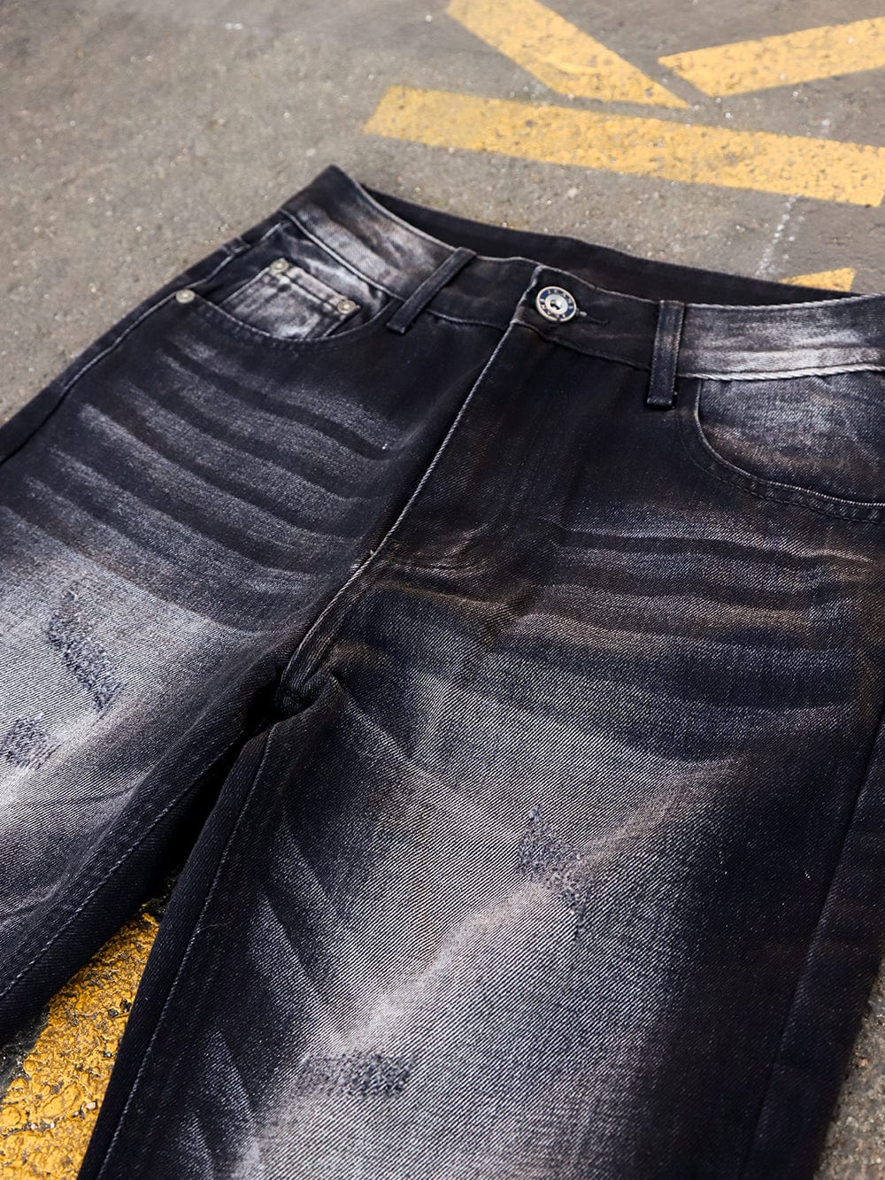 Young and Reckless Mens - Denim Carter Denim - Black