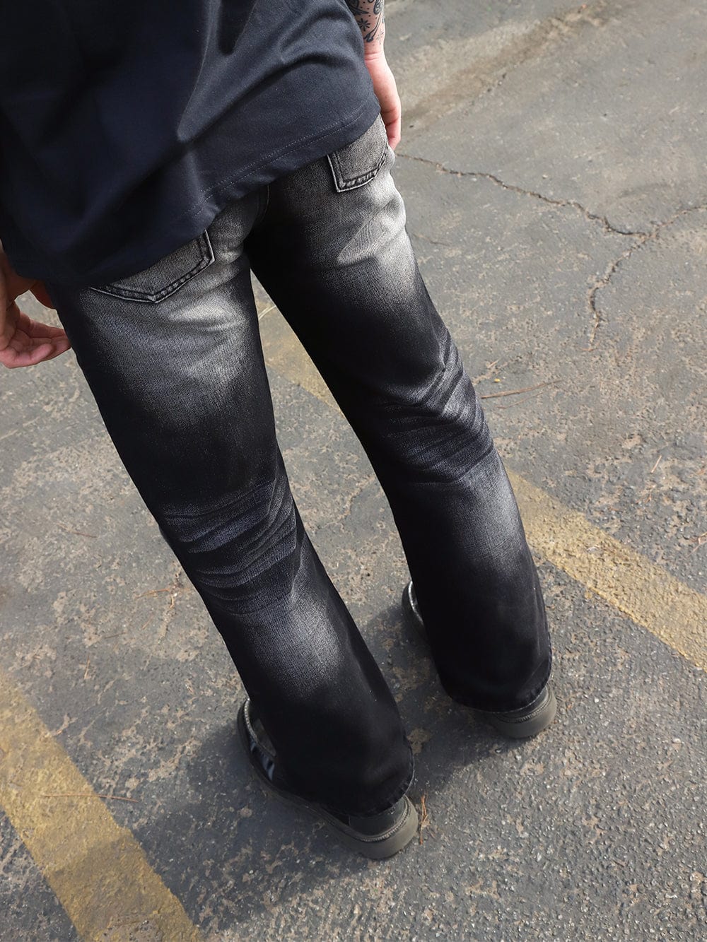 Young and Reckless Mens - Denim Carter Denim - Black