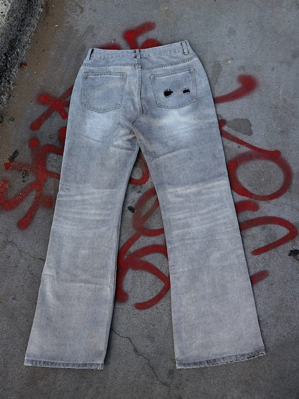 Young and Reckless Mens - Denim Carter Denim - Grey