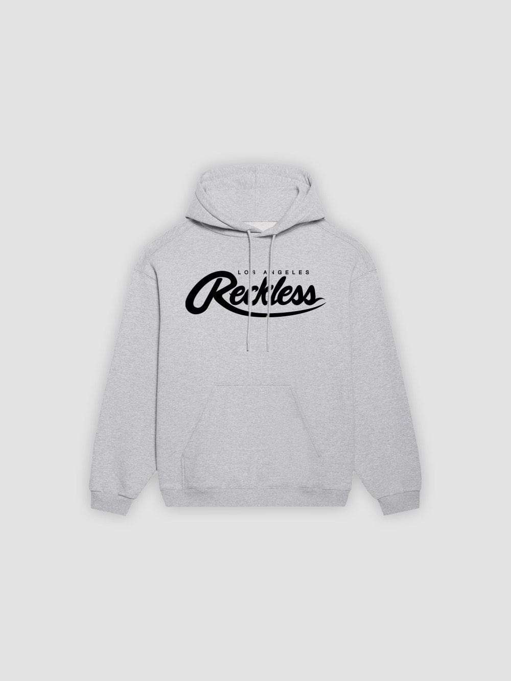 Young and Reckless Mens - Fleece - Hoodies Big R Script Hoodie- Grey