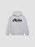 Big R Script Hoodie- Grey