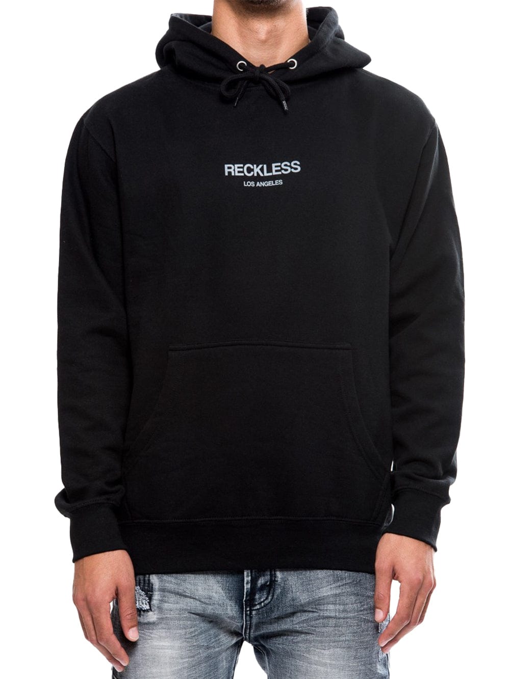 Young and Reckless Mens - Fleece - Hoodies Classic Pullover Hoodie - Black