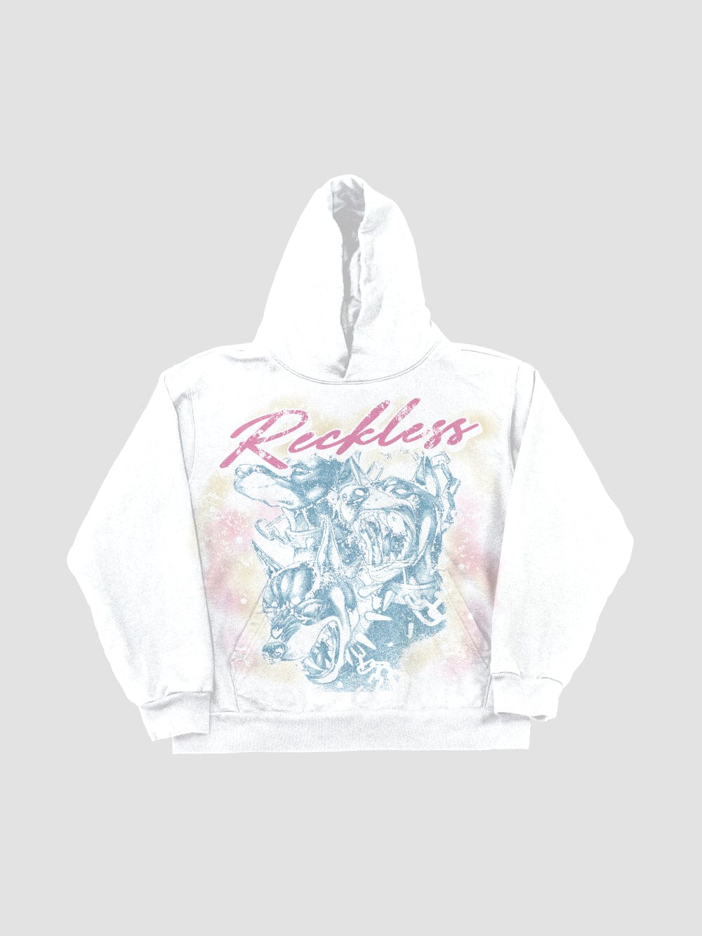 Young and Reckless Mens - Fleece - Hoodies Dog Pound Hoodie - White