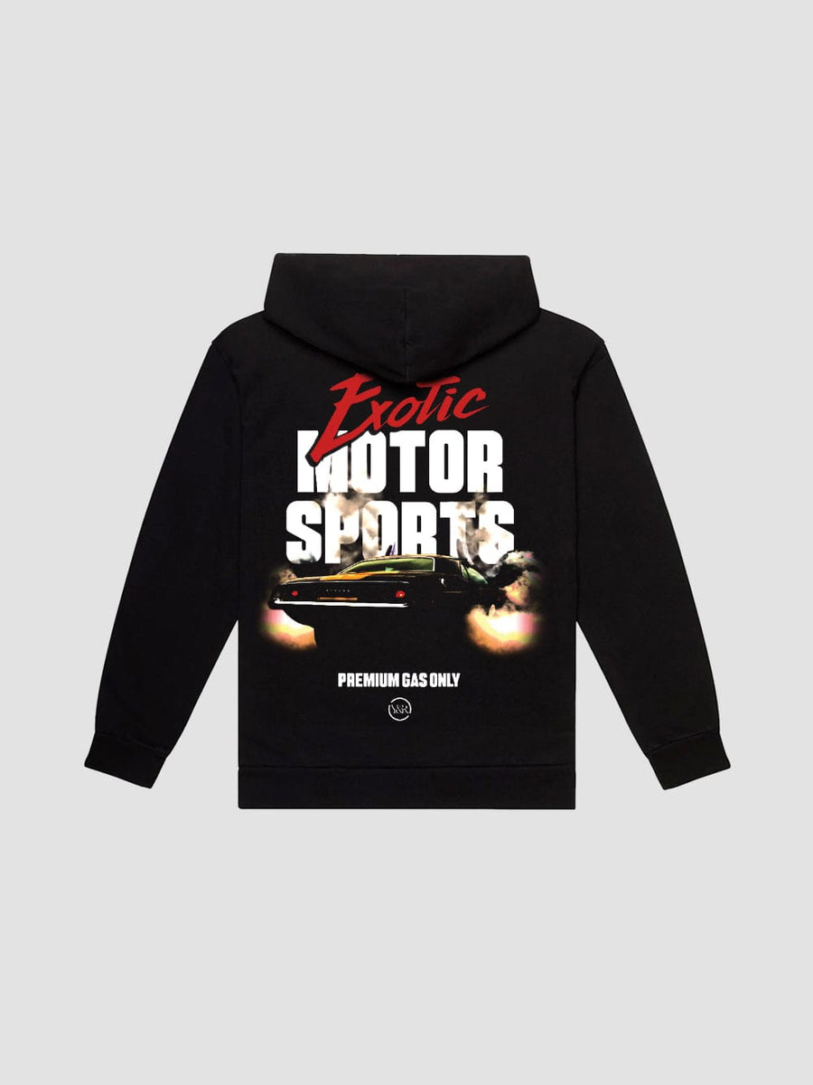 Motor Sport Hoodie - Black