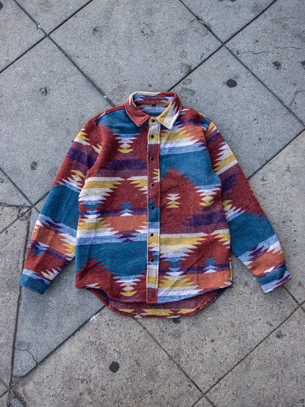 Young and Reckless Mens - Outerwear Dakota Fleece Overshirt - Adobe