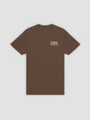 Young and Reckless Mens - Tops - Graphic Tee 9 Lives Tee - Chocolate Brown