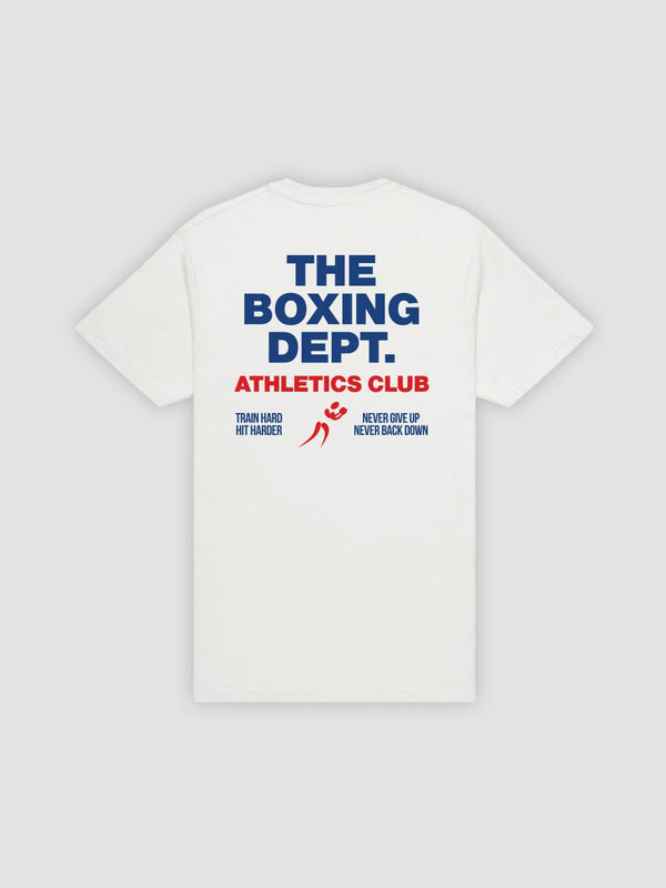 Boxing Department Tee - White – Young & Reckless