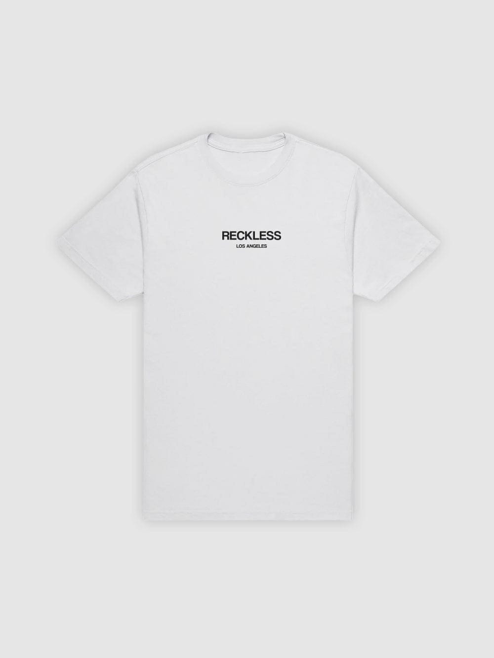 Young and Reckless Mens - Tops - Graphic Tee Classic Tee - White