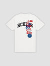 Young and Reckless Mens - Tops - Graphic Tee Descent Tee - White