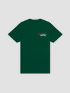 Young and Reckless Mens - Tops - Graphic Tee Heartbreak Hotel Tee - Forest Green