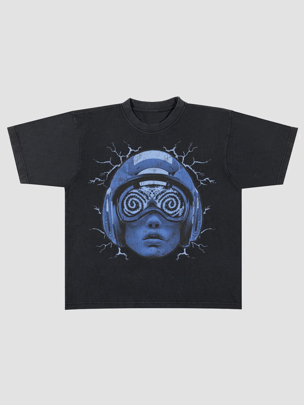 Young and Reckless Mens - Tops - Graphic Tee Horizon Tee - Black