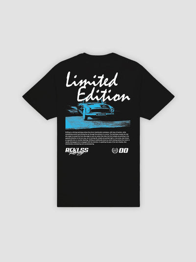 Young and Reckless Mens - Tops - Graphic Tee Limited Edition Tee - Black