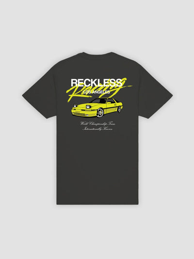 Young and Reckless Mens - Tops - Graphic Tee Nitrous Tee - Charcoal
