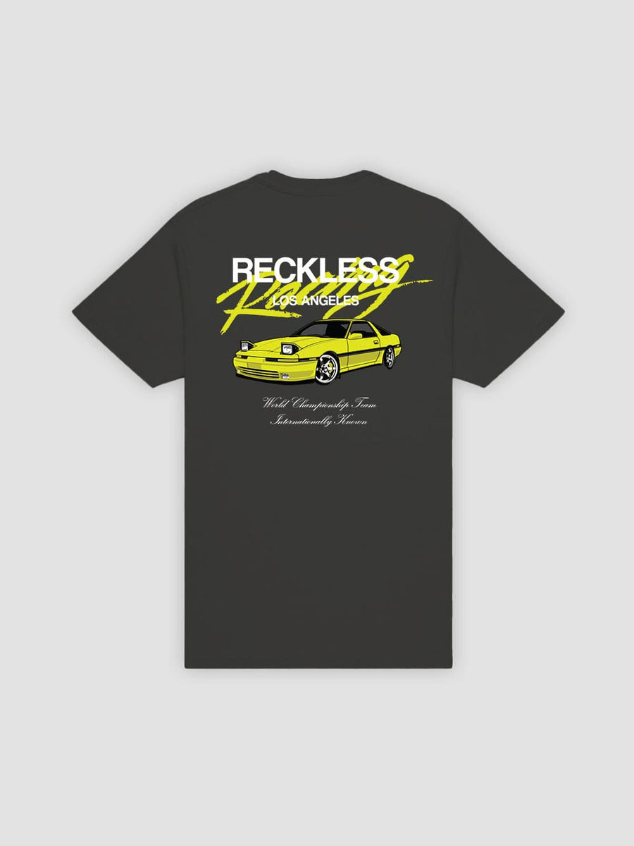 Young and Reckless Mens - Tops - Graphic Tee Nitrous Tee - Charcoal