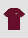 Young and Reckless Mens - Tops - Graphic Tee Trust The Process Tee - Burgundy