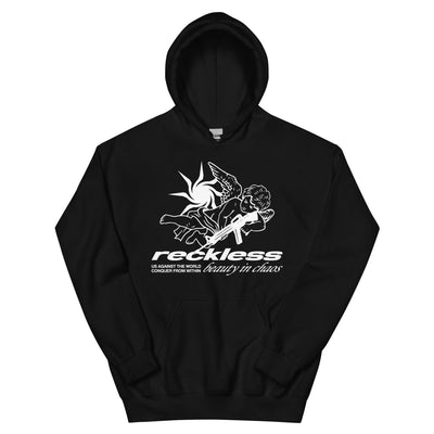 Young & Reckless Beauty in Chaos Hoodie - Black S