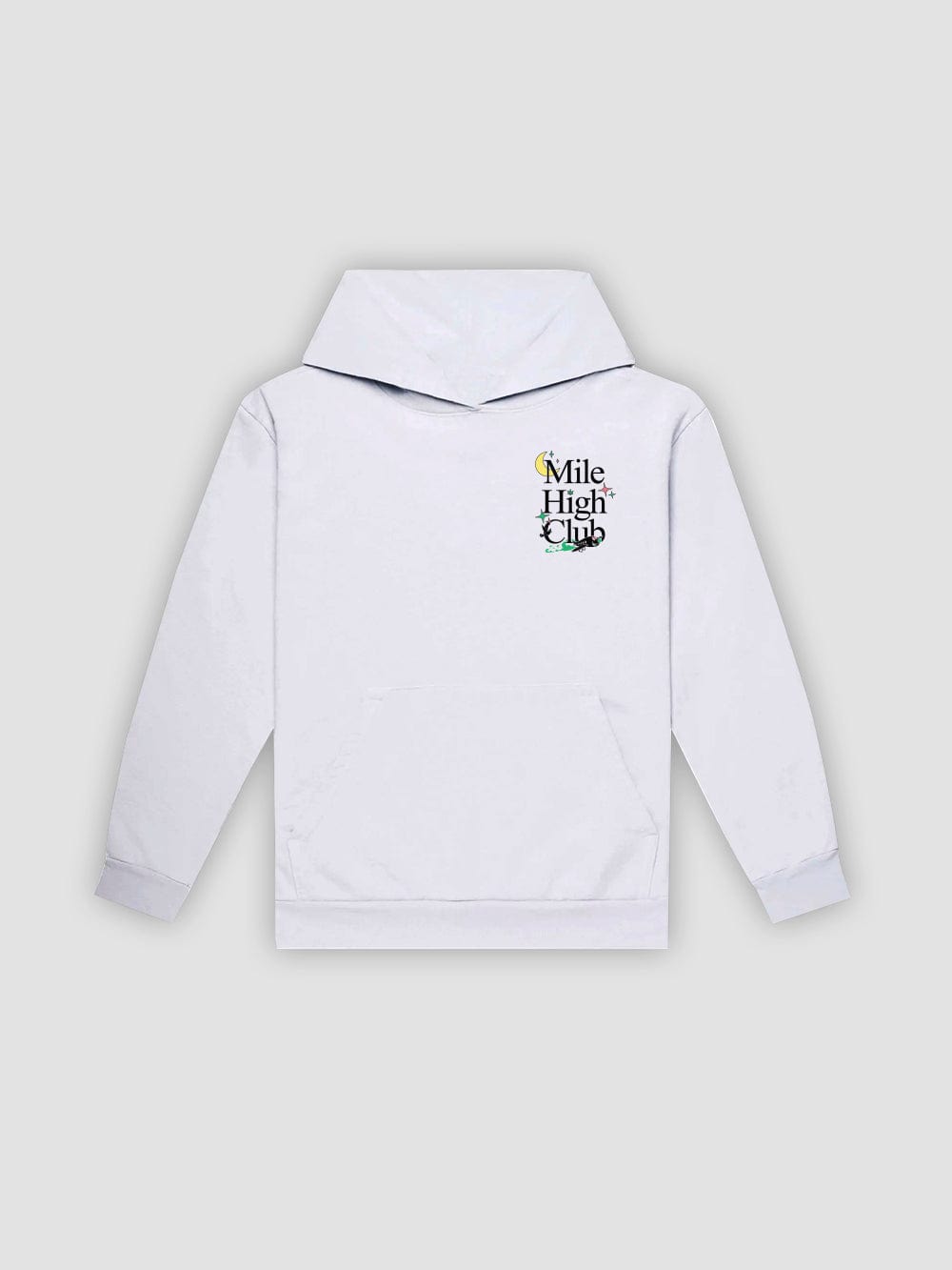 Young & Reckless Mens - Fleece - Hoodies Mile High Club Hoodie - White