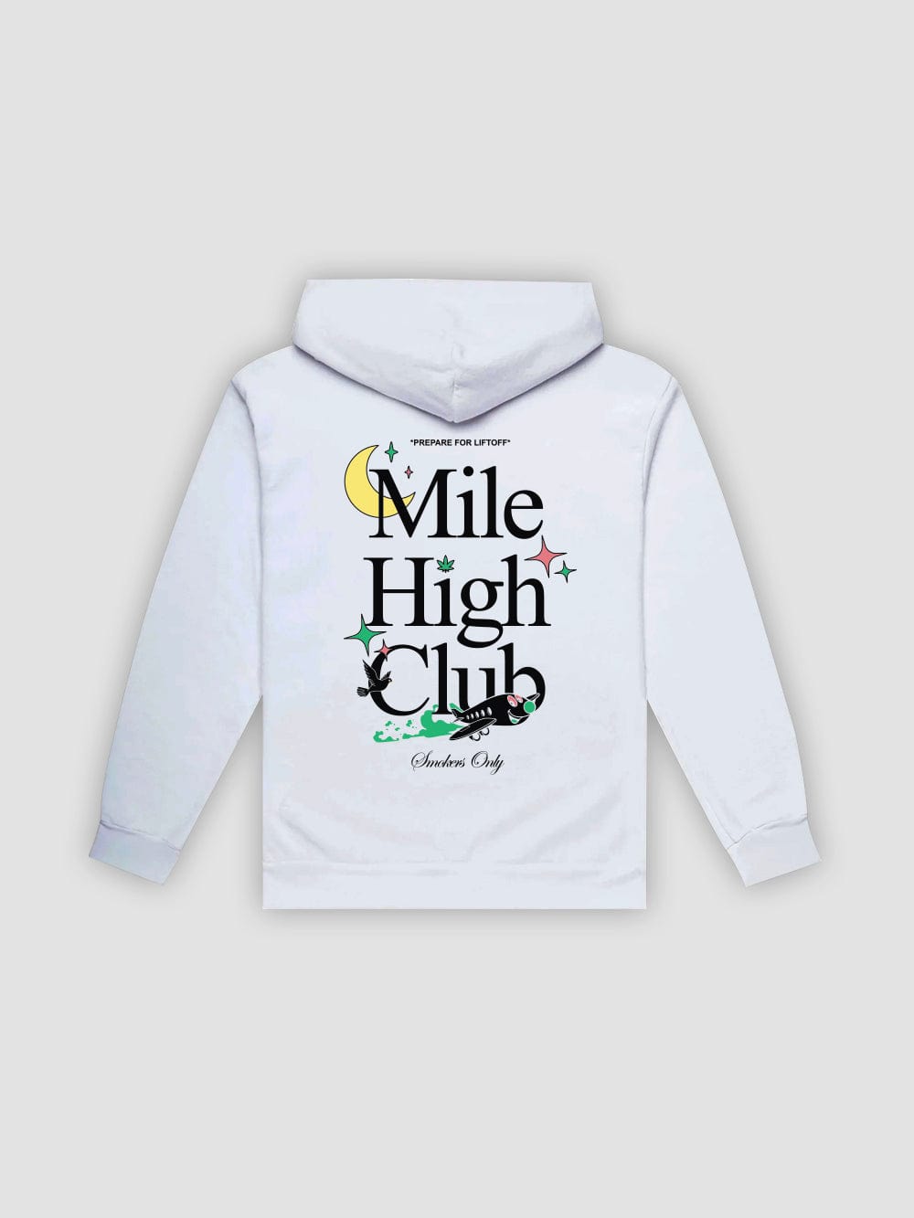 Mile High Club Hoodie - White