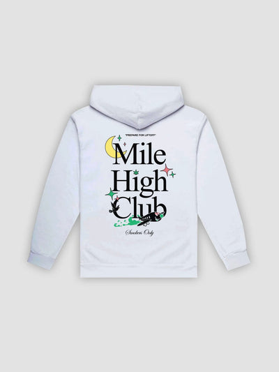 Young & Reckless Mens - Fleece - Hoodies Mile High Club Hoodie - White