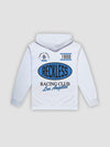 Young & Reckless Mens - Fleece - Hoodies Racing Club Hoodie - White