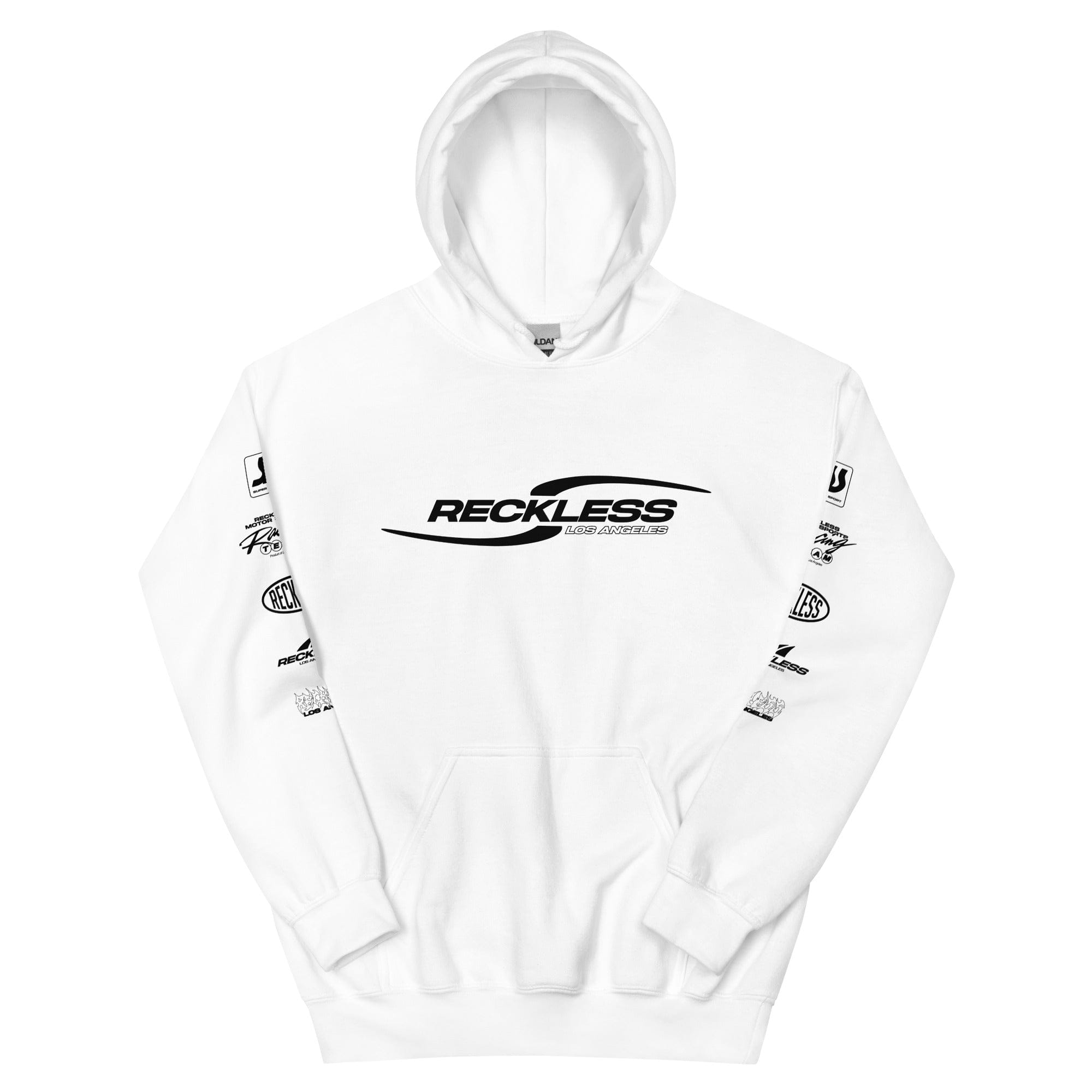 Young & Reckless Mens - Fleece - Hoodies Track Mode Hoodie - White S
