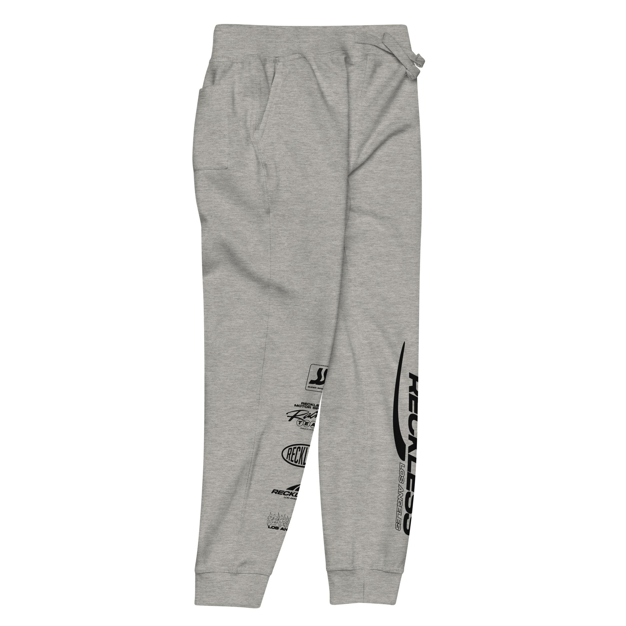 Young & Reckless Mens - Fleece - Sweatpants Reckless Essential Sweatpants - Heather Grey