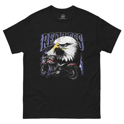 Young & Reckless Mens - Tops - Graphic Tee American Venom Tee - Black S
