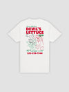 Young & Reckless Mens - Tops - Graphic Tee Devil's Lettuce Tee - White