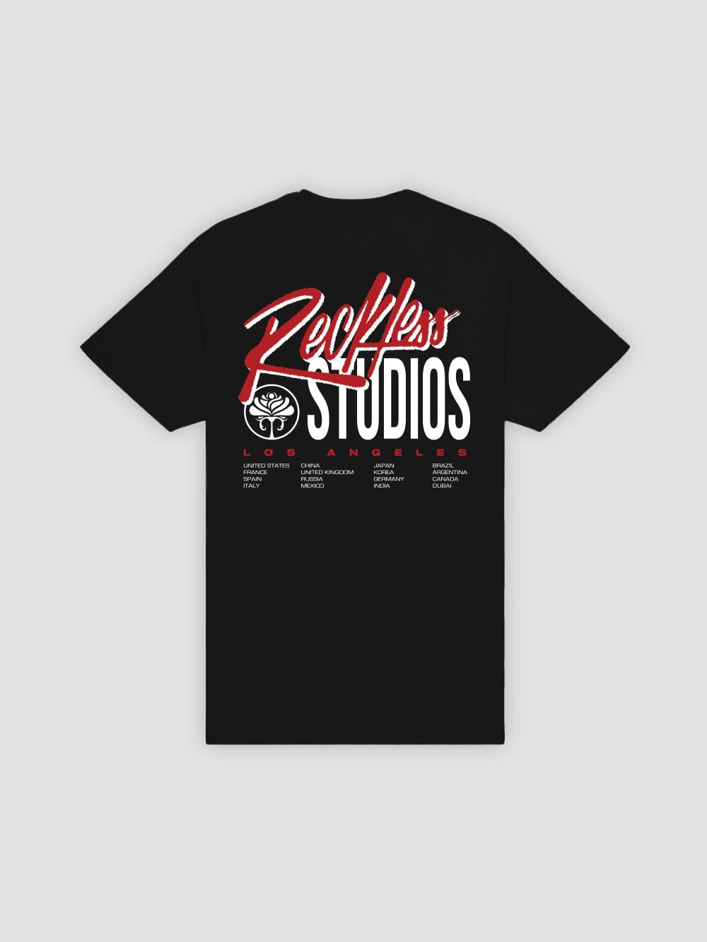 Young & Reckless Mens - Tops - Graphic Tee Studios Tee - Black