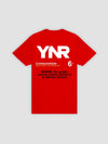 Young & Reckless Mens - Tops - Graphic Tee Upper Decky Tee - Cardinal S